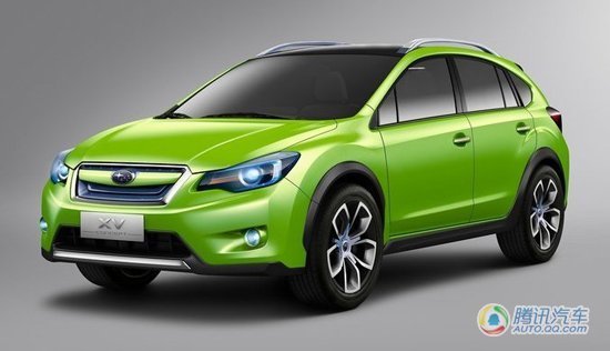斯巴鲁全新车型XV实车图曝光 法兰克福首发