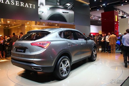 玛莎拉蒂SUV法兰克福车展首发 定名Kubang